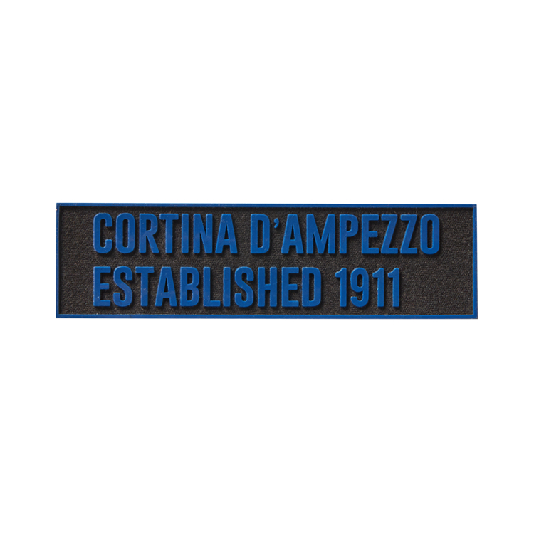 blue iron on letters